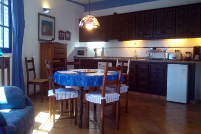 Küche Ferienwohnung zum Wandern auf Gomera