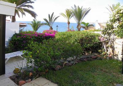Terrasse Ferienwohnung in San Agustin