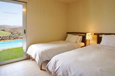 Villa Gran Canaria G-450 Schlafzimmer mit zwei Einzelbetten