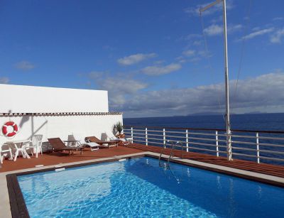 Villa Madeira 140 Blick auf Pool
