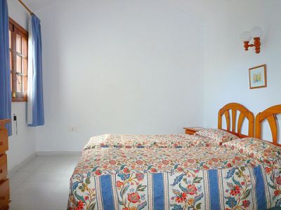 L-169 Ferienhaus Lanzarote Schlafzimmer mit Doppelbett