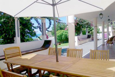 Ferienhaus Madeira 051 Esstisch draußen