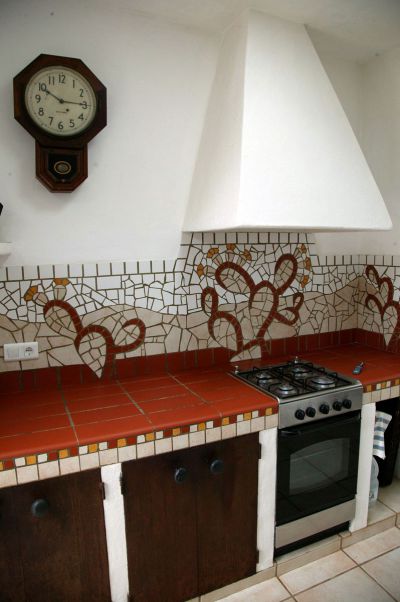 Ferienhaus Lanzarote L-200 Küche mit Bachofen