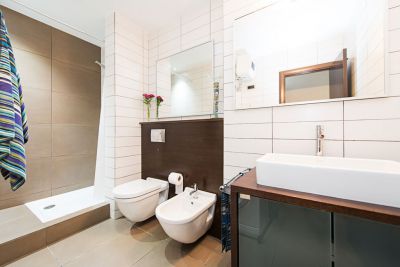 Wohnung G-145 Duschbad mit Toilette