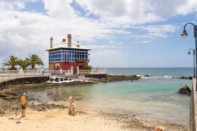 Ferienwohnung am Meer Lanzarote / Ausblick