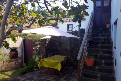 Gran Canaria 245 Ferienhaus für Naturliebhaber - Terrasse unten