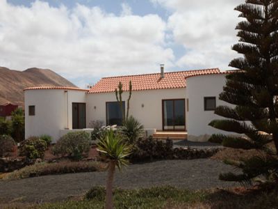 Private Villa Fuerteventura - Villa Hinteransicht