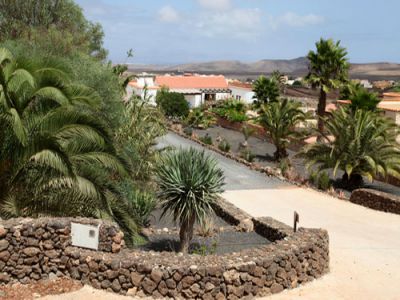 Private Villa Fuerteventura - Hausansicht und Zuwegung