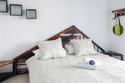 Ferienhaus TFS - 071 - Schlafzimmer mit Doppelbett