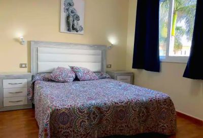Gran Canaria Ferienwohnung G-025 Schlafzimmer mit Doppelbett