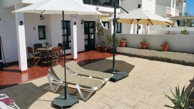 Gran Canaria Ferienhaus G-057 Terrasse mit Sonnenliegen