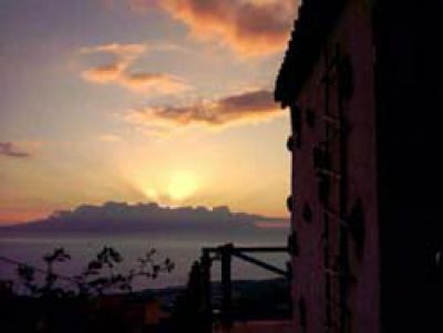 Ferienwohnung für Wanderurlaub auf Teneriffa Sonnenuntergang