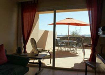 Teneriffa Ferienwohnung TFS-177 Blick auf Terrasse