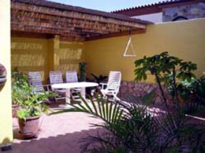 Terrasse Ferienhaus Fuerteventura Süd