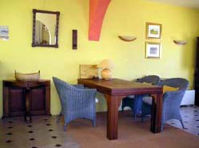 Wohnraum Ferienhaus Fuerteventura Süd