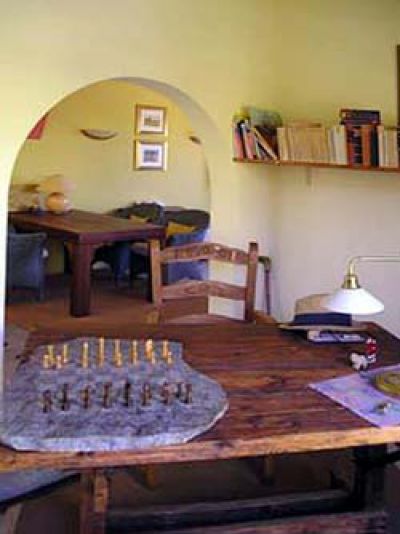 Wohnraum Ferienhaus Fuerteventura Süd