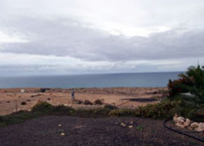 Ausblick Ferienhaus La Pared