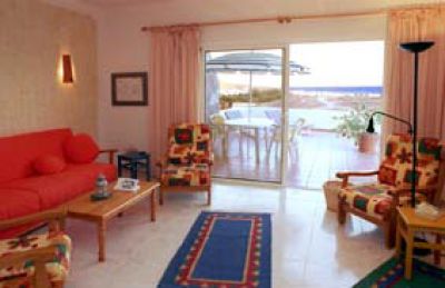 Wohnzimmer Ferienhaus Blanco Fuerteventura