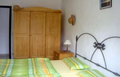 Bungalow Gran Canaria G-060 Schlafzimmer mit Doppelbett
