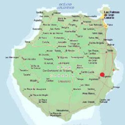G-137 Finca Gran Canaria Lage auf der Insel