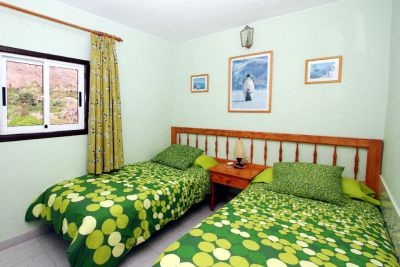 La Gomera Ferienwohnung GO-017 Schlafzimmer