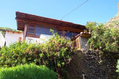 La Gomera Ferienhaus GO-100 Haus von unten