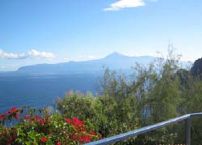 Ferienwohnung in Hermigua mit Meerblick