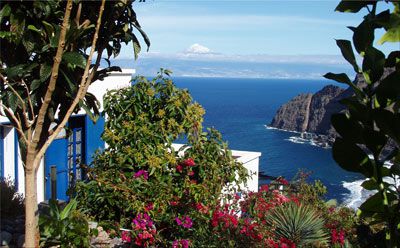 Ferienwohnung mit Meerblick auf Gomera