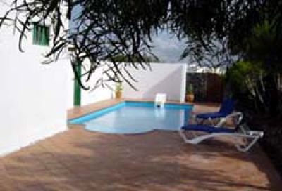 Lanzarote Villa L-046 Poolterrasse
