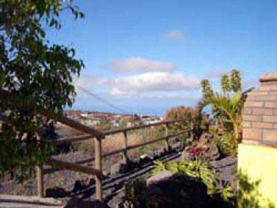 Terrasse Ferienhaus La Palma