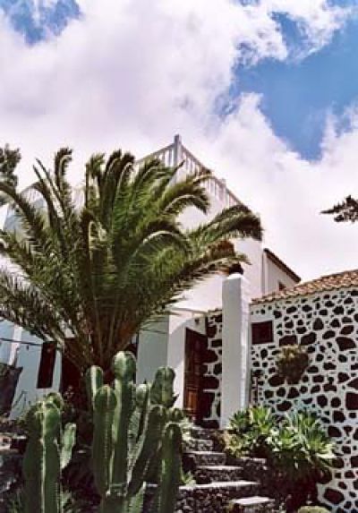 Küchenaufgang Ferienhaus auf La Palma