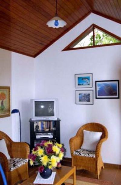 Wohnzimmer Ferienhaus für Wanderer auf La Palma