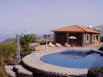 Ferienhaus La Palma West komfort mit Pool in Todoque