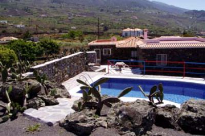 Pool Ferienhaus La Palma West