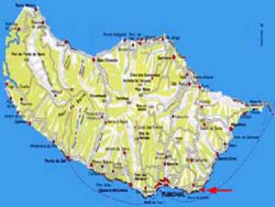 Lage Ferienwohnung Madeira