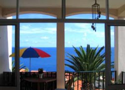 Aussicht Ferienwohnung Madeira