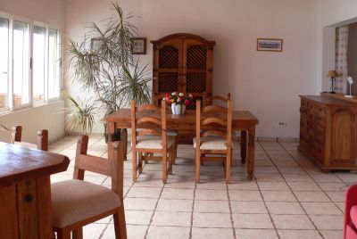 Ferienhaus La Palma Gemütliches Esszimmer