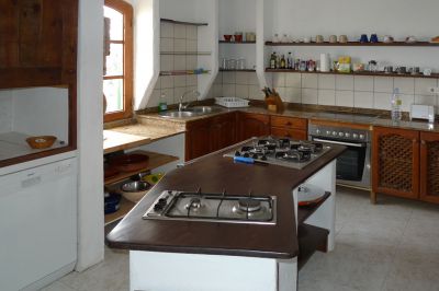 Lanzarote Villa L-046 Profigasherd und Küche