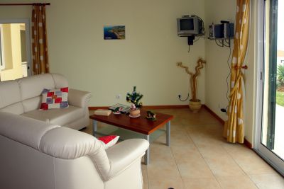 Preiswerte Ferienwohnung Calheta Madeira Wohnzimmer
