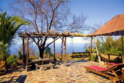Finca mit Pool in Puntagorda mit gemütlicher Terrasse