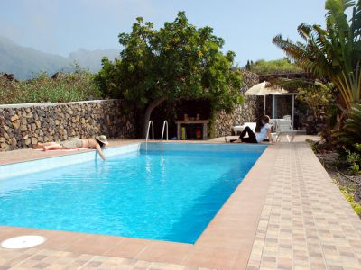 Ferienhaus mit Pool in Todoque