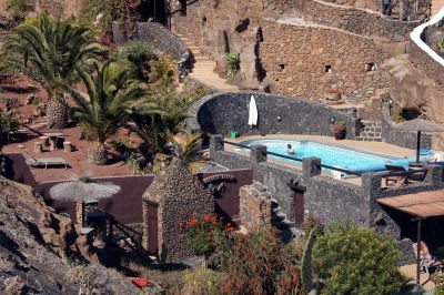 Ferienhaus mit Gemeinschaftspool und unvergesslichem Meerblick Lanzarote