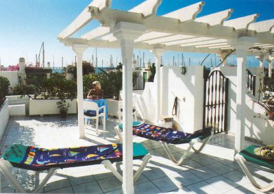 Dachterrasse private Ferienwohnung in Puerto de Mogan 