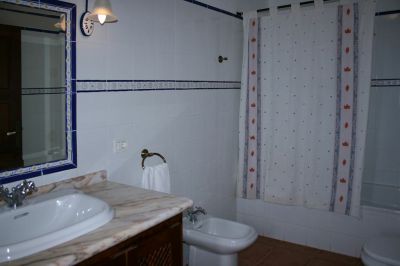 Badezimmer Ferienhaus in Puntallana