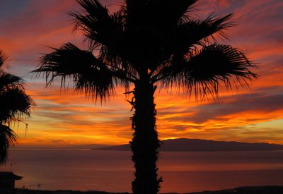 Sonnenuntergang im Südwesten von Teneriffa