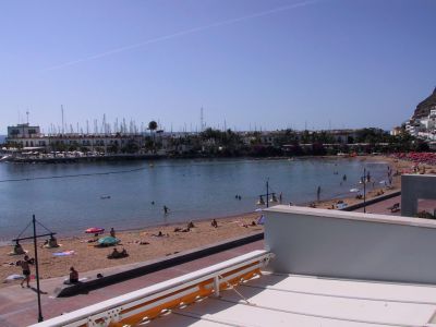 Strand in Puerto de Mogan