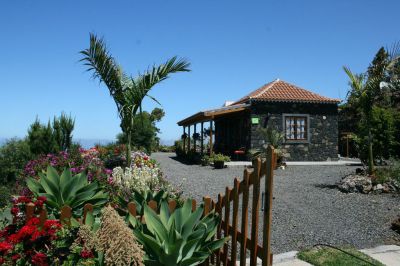 Auffahrt zur Finca in Tijarafe