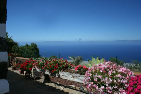 Ferienhaus mit Meerblick bei Tijarafe