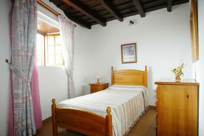 Schlafzimmer Finca mit großem Pool La Palma