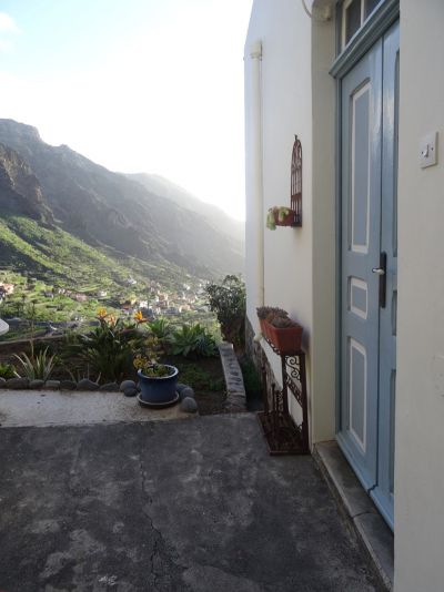 Eingang Ferienhaus Gomera